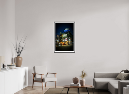 60 x 90 cm, Black Frame 3cm matt FineArt Baryta Tokyo After Dark | Japan | 2024