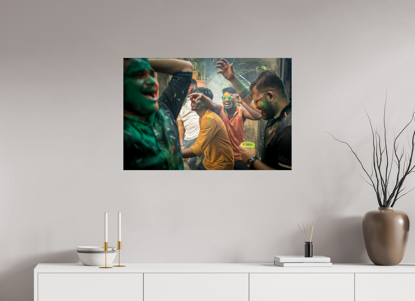 90 x 60 cm, Hahnemühle FineArt Baryta 50 shades of Joy